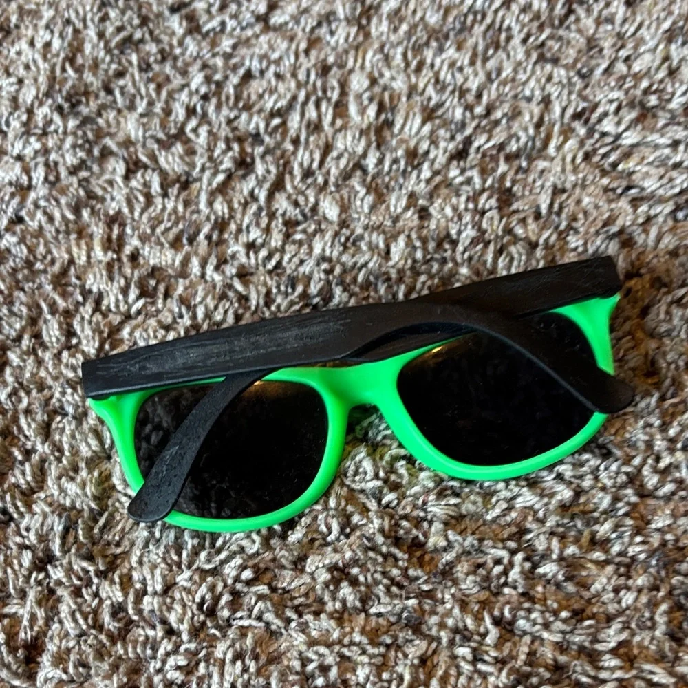 Vibrant Green Sunglasses